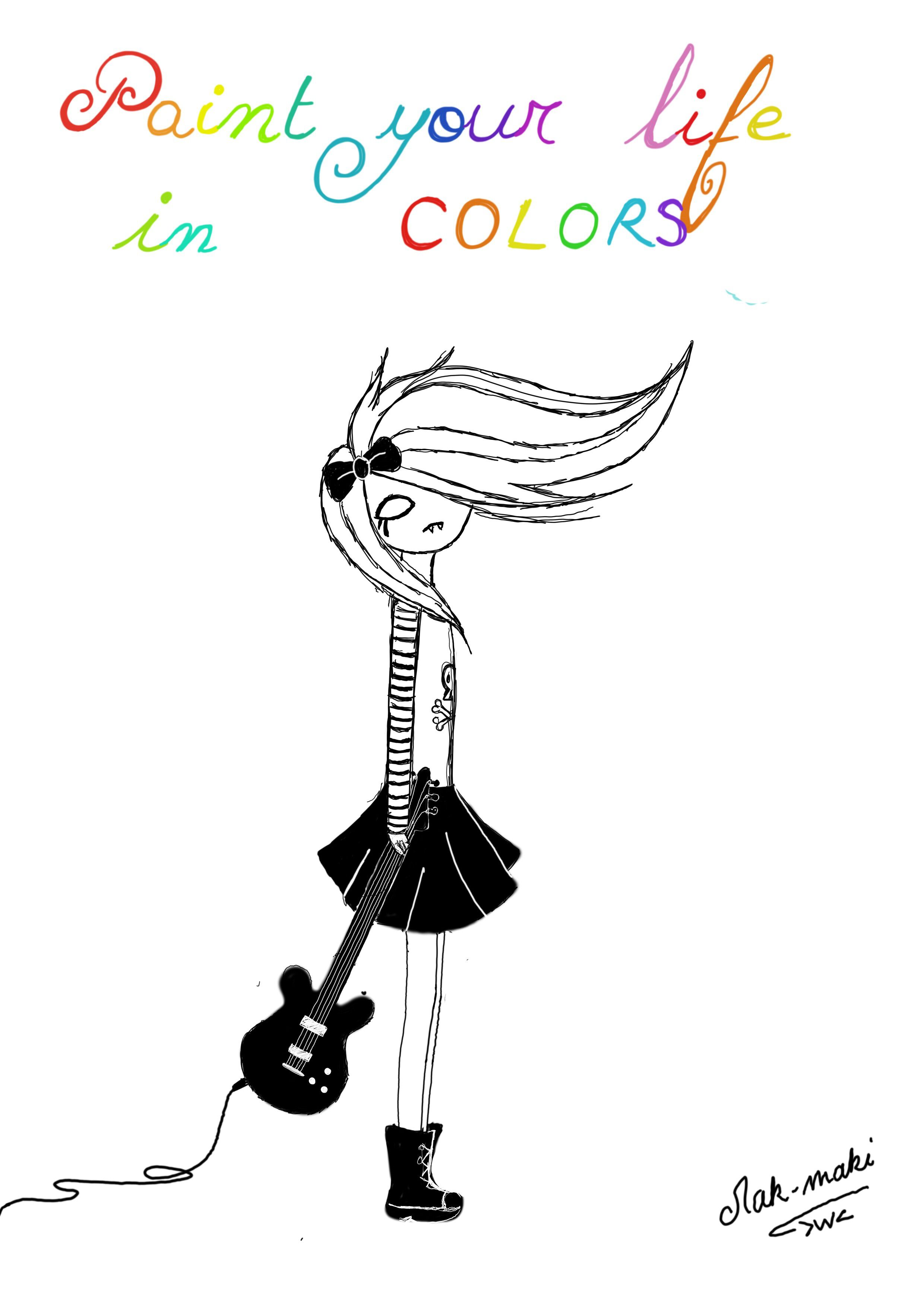 Paint your life in colors